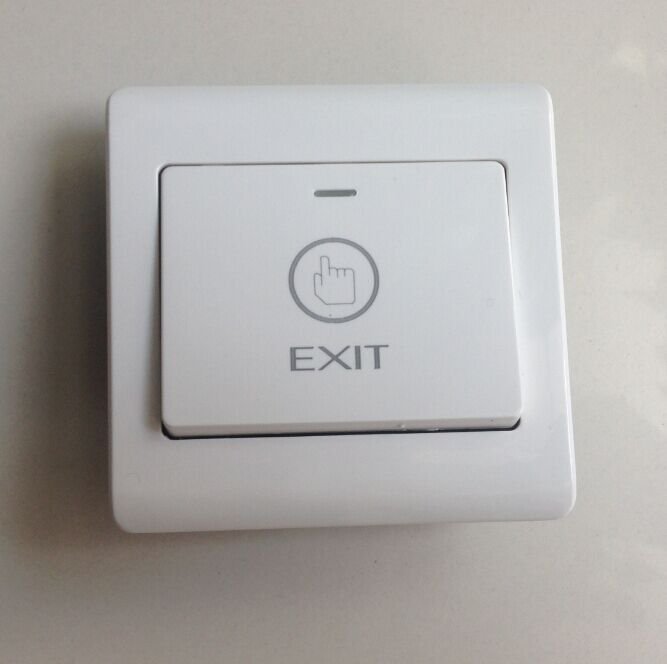Aleko LM147 Electronic Door Exit Push Strike Button Panel for Gates Door Openers