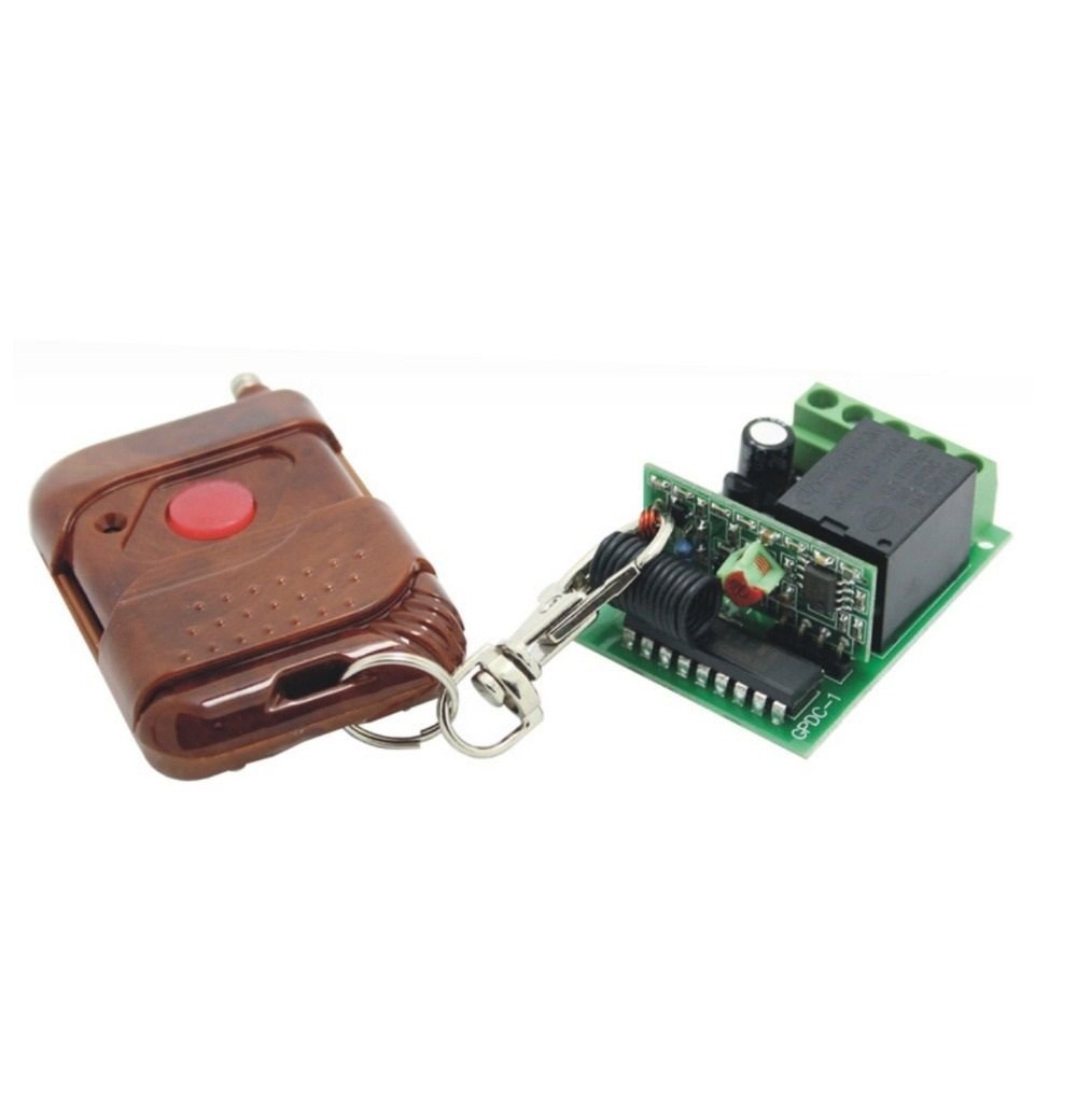 1 CH 433.92MHz Wireless Fixed Code 12v Remote Control Switch Electrical Circuit