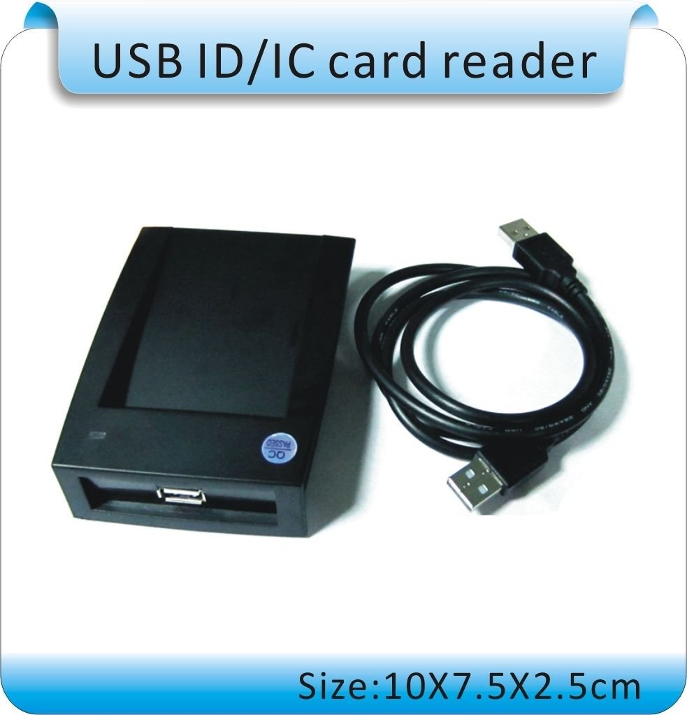 ZC-02 125KHz RFID Proximity Tag Keyfob Token USB Reader EM/ID Card Waterproof