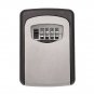 Wall Mount Key Lock Box 4-Digit Combination Weather Resistant Steel In/Outdoor