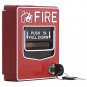 9-28VDC Conventional Manual Call Point Fire Push In Pull Down Emergency Alarm
