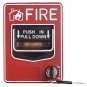 9-28VDC Conventional Manual Call Point Fire Push In Pull Down Emergency Alarm