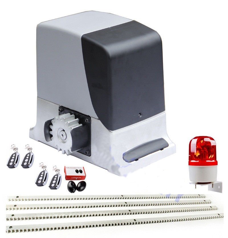 NSEE HD600-3 600KG/1400LBS Slide Operator Gate Door Opener Rack and Pinions