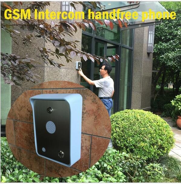 NSEE 4G HS GSM Quad Band Wireless Intercom Gate Door Access Entry Control System