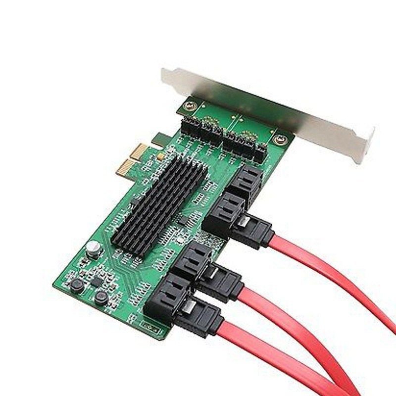 Marvell 9705-8I PCIe 8 Port SATA 3 6Gbs NCQ & Port Multiplier FIS Card Control