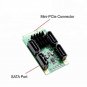 Marvell 88SE9215 4 Port Mini PCIe Sata III 6Gb Control Card Board Hot Plug/Swap