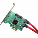 Marvell 9235-4I 4 Port SATA III PCI-e 2.0 x2 Non RAID Hard Drive Controller Card