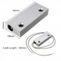 MC6 NO Metal Magnetic Door Sensor Switch Alarm Access Control Garage Waterproof