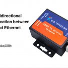 5V Terminal Power Supply RS232 To TCP/IP Converter Serial Ethernet Server Module
