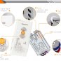 NSEE Y-B6 220VAC Home Automation LED Light Lamp Remote Control Smart Switch SS