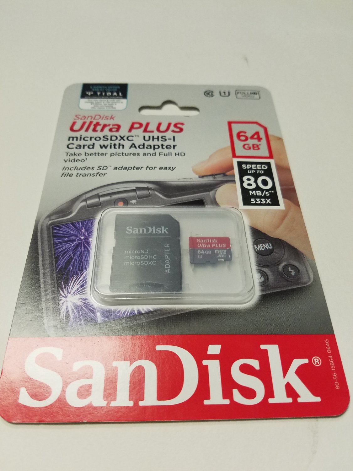 Sandisk Ultra Plus 64gb Microsdcard Imaging Class 10