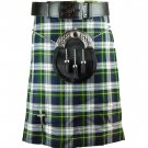 Scottish Dress Gordon Tartan Highland Kilt Active Men Traditional Tartan Dress Kilt Sizes 30-50