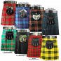 Traditional Gray Watch Tartan Kilt Men Scottish Highland Utility Gray Watch Kilt Sizes 30-50