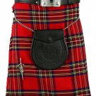 Traditional Wallace Tartan Kilt of Scottish Highland Utility and Sports Kilt