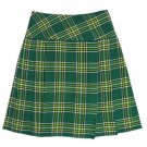 Highland Scottish Irish National Tartan Mini Billie Kilt Mod Skirt 40 Size