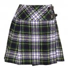 Ladies Dress Gordon Tartan Kilt Scottish Mini Billie Kilt Mod Skirt Size 44