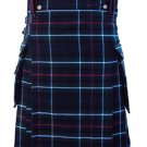 Size 36 Scottish Highland Mackenzie Tartan Kilt Traditional 5 Yards Mackenzie Tartan Kilt