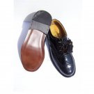UK Size 9 Ghillie Brogues Kilt Leather Shoes Stitched Leather Sole with long lasses