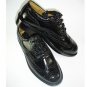 UK 12 Great Gift: Gent's Black Ghillie Brogues, Mens Kilt Shoes