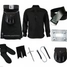 Size 34 Black Tartan Utility Kilt Deal Sporran Kilt Belt Kilt Hose Kilt Pin Kilt Flashes