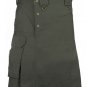 42 Size TDK Olive Green Tactical Duty Utility Kilt 100% Cotton Kilt