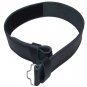 36 Size Men's Black Plain Leather Kilt Belt