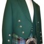 HANDMADE SIZE 40 SCOTTISH MEN PRINCE CHARLIE HIGHLAND KILT JACKET PIPERBAND