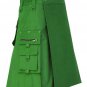 Active Men Gothic Green fashion Utility kilt Size 32