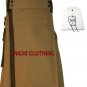 40 Size Imperial Honor Scottish Highland Wears Active Men Modern Pocket Khaki kilt