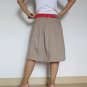Size 42 Ladies Skirt Steampunk Kilt Pleated Skirt With Velcro Wrap Style