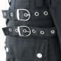 44 Size Men's 5 Buttons Black Cotton Utility Kilt
