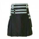 New Stylish Scottish Kilt highland utility Unisex Adult Handmade Cargo Sports Kilt