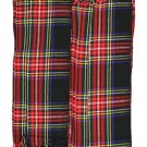 TC Men’s Kilt Fly Plaids Black Watch Tartan 3 1/2 Yards Piper Kilt Fly Plaid