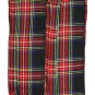 Brand New Kilt Fly Plaids Black Stewart Tartan 3 1/2 yards,Piper Fly Plaid 3 1/2 yards