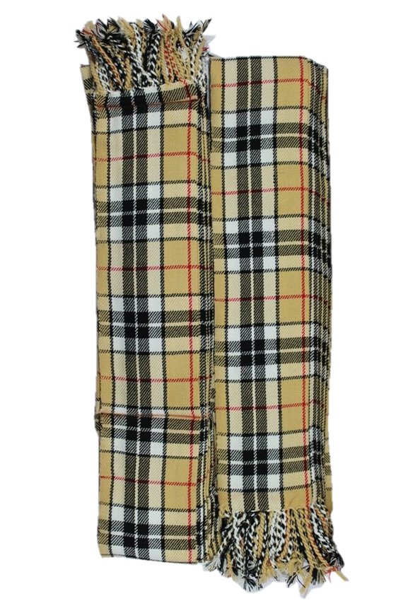 Men&acirc;��s Kilt Fly Plaids Plain Camel Thompson 3 1/2 Yards/Piper Kilt Fly Plaid Black Watch