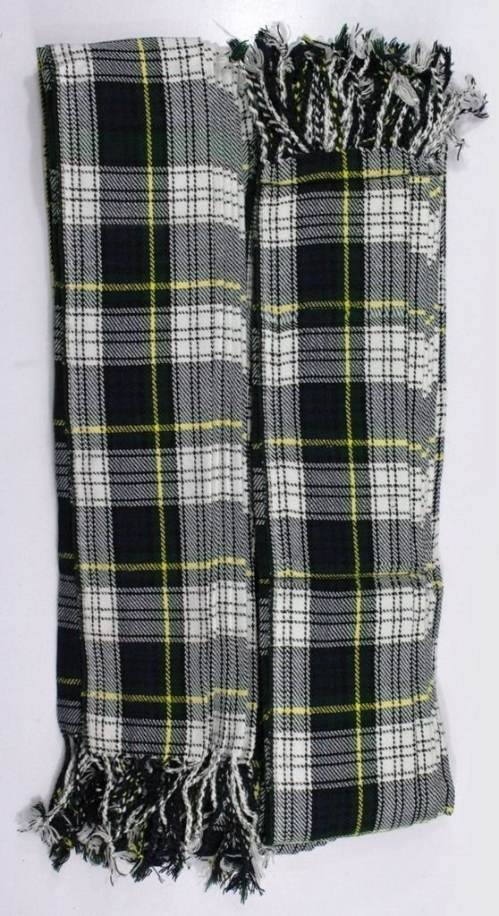Scottish Kilt Fly Plaids Plain Dress Gordon Piper Fly Plaid 3 /1/2 Yards Uniform