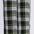 Scottish Kilt Fly Plaids In Dress Gordon Tartan Piper Fly Plaid 3 /1/2 Yards
