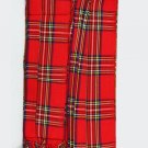 T C Men’s Kilt Fly Plaids  Royal Stewart Tartan 3 1/2 Yards/Piper Kilt Fly Plaid