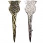 Brand New Scottish Modern Thistle Kilt Pin Antique 4" Highland Celtic Kilt Pin