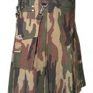 new 40 size real tree modern camo utility kilt