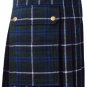 Size 34 Modern Pocket Douglas Blue Tartan Prime Kilt Scottish Highland Wears