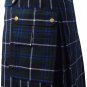 Size 40 Modern Pocket Douglas Blue Tartan Prime Kilt Scottish Highland Wears