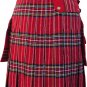 Size 32 Scottish Highland Wear Active Men Wallace Tartan Modern Pocket Kilt