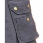 Size 32 Gray Tactical Duty Utility Kilt Cotton Kilt With Cargo Pockets