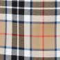 Size 32 Ladies Billie Back Pleated Kilt Knee Length Skirt in Camel Thompson Tartan