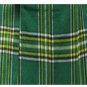 Size 32 Ladies Irish National Pleated Kilt Knee Length Skirt in Irish National Tartan