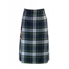 Size 26 Ladies Dress Gordon Pleated Kilt Knee Length Skirt in Dress Gordon Tartan