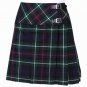 Size 26 Ladies Mackenzie Tartan Pleated Kilt Knee Length Skirt in Mackenzie Tartan