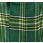 Size 28 Ladies Irish National Pleated Kilt Knee Length Skirt in Irish National Tartan