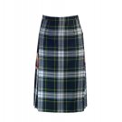 Size 32 Ladies Dress Gordon Pleated Kilt Knee Length Skirt in Dress Gordon Tartan